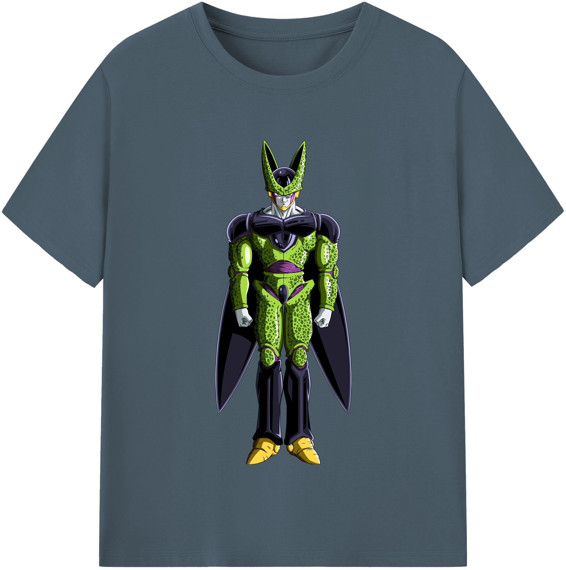 （画像用） ドラゴンボール セル DRAGON BALL Cell 綿100％半袖Tシャツ（フロントプリント）